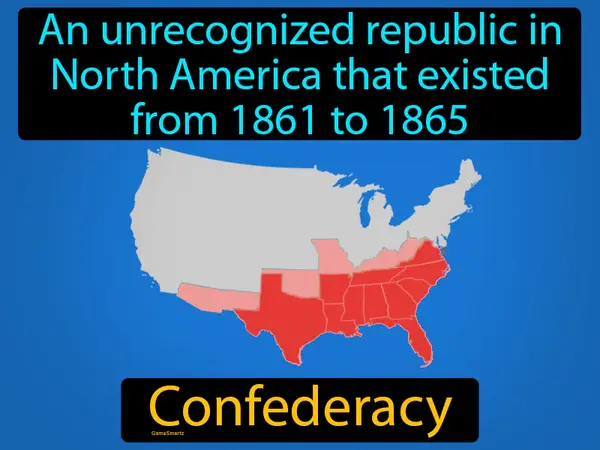 an unrecognized republic in North America that existed from 1861 to 1865