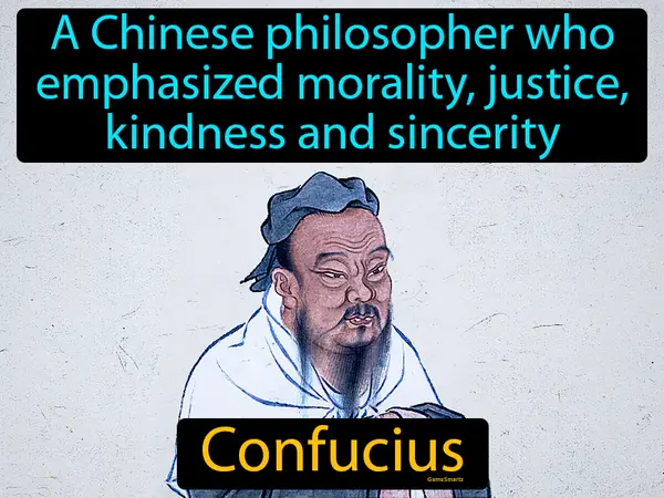 a Chinese philosopher who emphasized morality, justice, kindness and sincerity