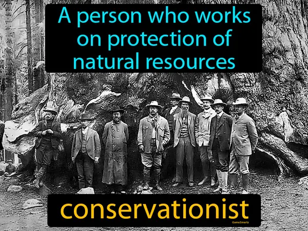 a person who works on protection of natural resources