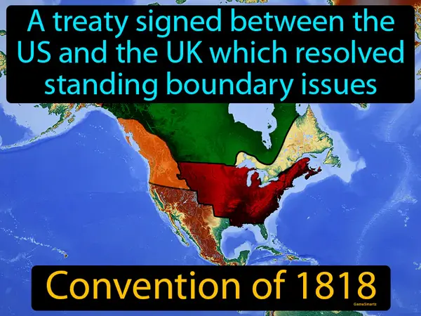 a treaty signed between the US and the UK which resolved standing boundary issues