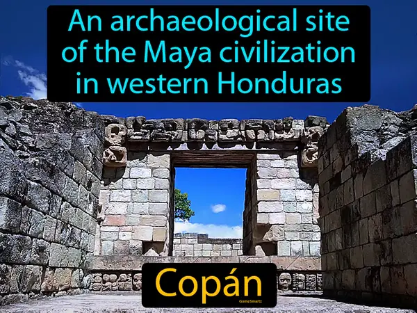 an archaeological site of the Maya civilization in western Honduras