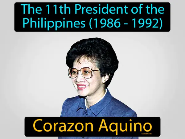 the 11th President of the Philippines (1986 - 1992)