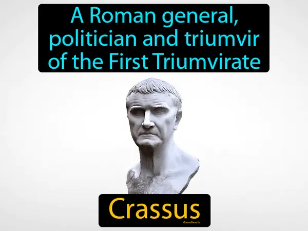 a Roman general, politician and triumvir of the First Triumvirate