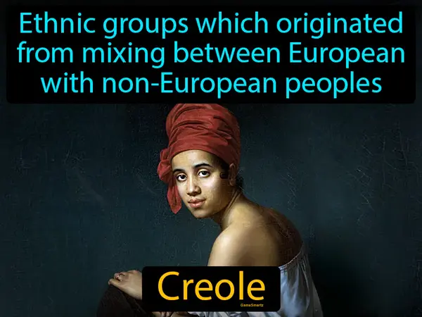 ethnic groups which originated from mixing between European with non-European peoples