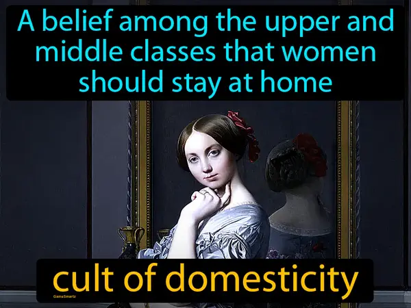 A belief among the upper and middle classes that women should stay at home