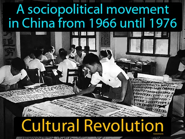 a sociopolitical movement in China from 1966 until 1976