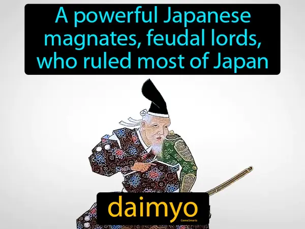 a powerful Japanese magnates, feudal lords, who ruled most of Japan