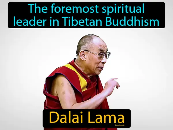 the foremost spiritual leader in Tibetan Buddhism