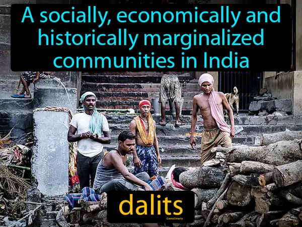 A socially, economically and historically marginalized communities in India