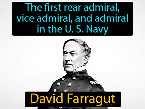 the first rear admiral, vice admiral, and admiral in the U. S. Navy