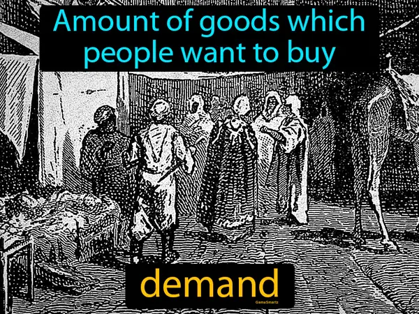 amount of goods which people want to buy
