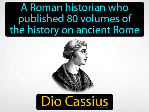 a Roman historian who published 80 volumes of the history on ancient Rome