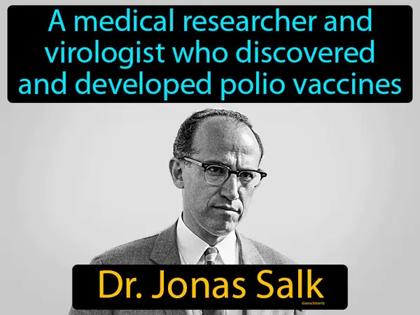 a medical researcher who discovered polio vaccines