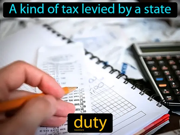 a kind of tax levied by a state