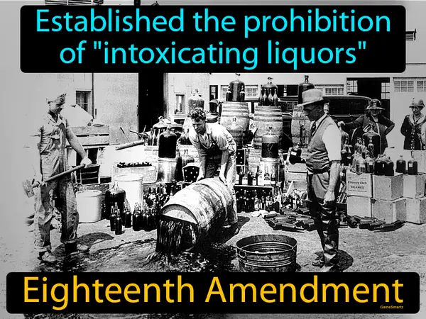 declared the production, transport, and sale of intoxicating liquors illegal
