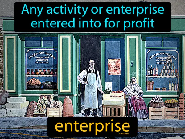 Any activity or enterprise entered into for profit