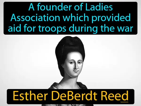 a founder of Ladies Association which provided aid for troops during the war