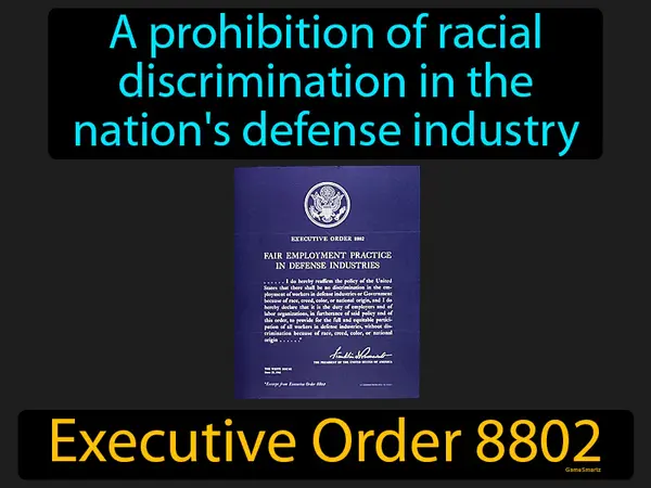 a prohibition of racial discrimination in the nation's defense industry