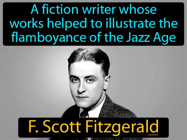 a fiction writer whose works helped to illustrate the flamboyance of the Jazz Age