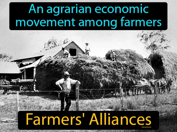 an agrarian economic movement among farmers