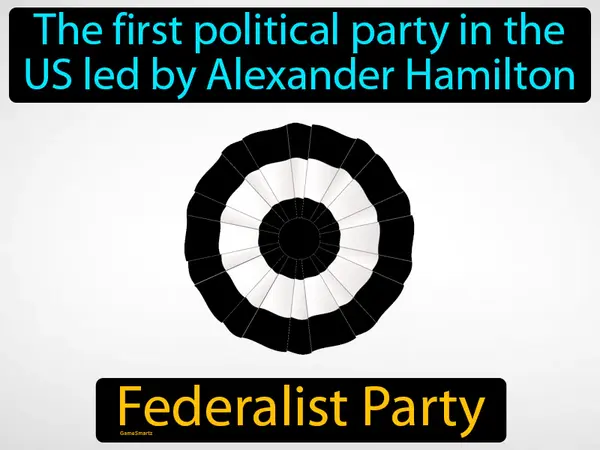 the first political party in the US led by Alexander Hamilton