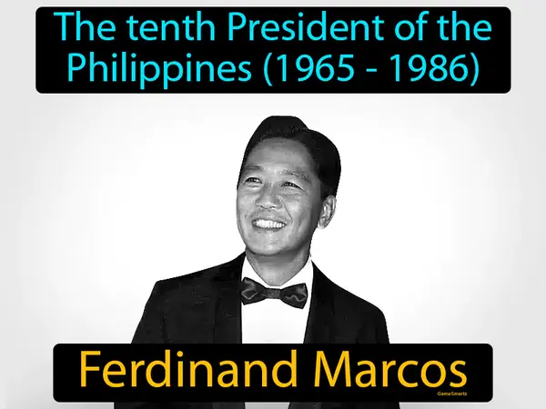 the tenth President of the Philippines (1965 - 1986)