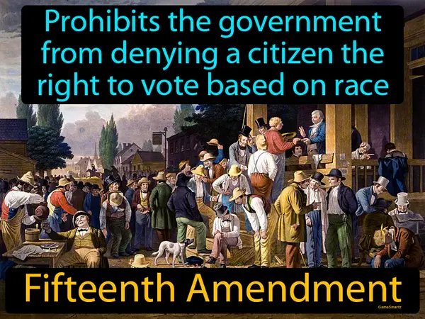prohibits the government from denying a citizen the right to vote based on race or color