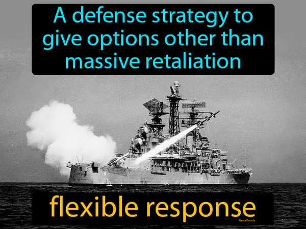 a defense strategy to give options other than massive retaliation
