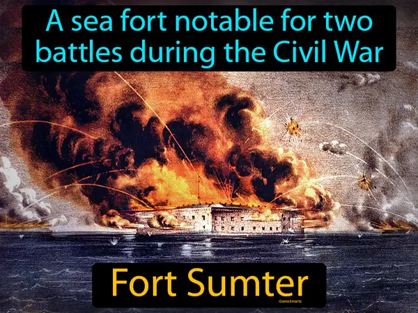 a sea fort notable for two battles during the Civil War
