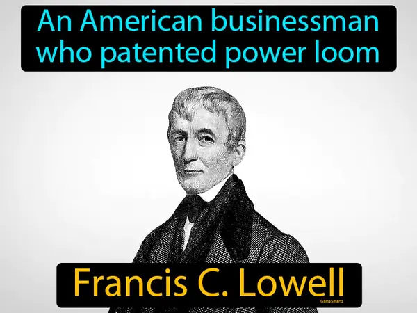 an American businessman who patented power loom