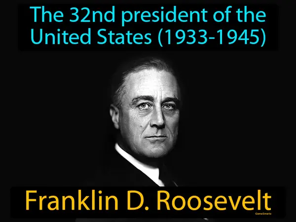 the 32nd president of the United States (1933-1945)