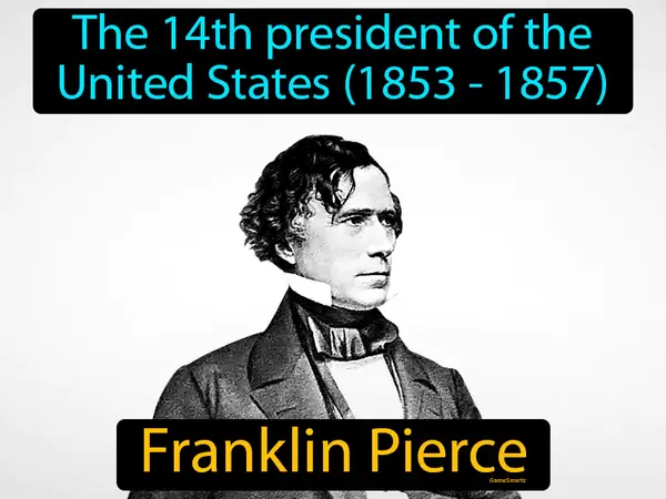 the 14th president of the United States (1853 - 1857)