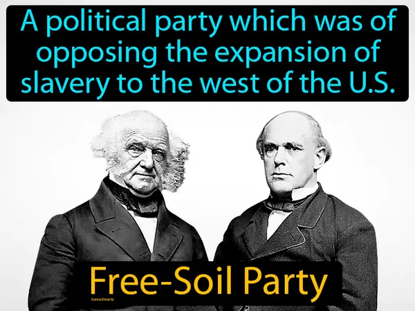 a political party which was of opposing the expansion of slavery to the west of the U.S.