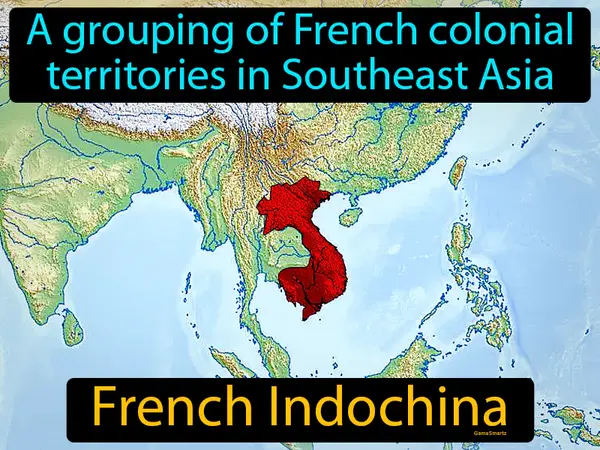A grouping of French colonial territories in Southeast Asia