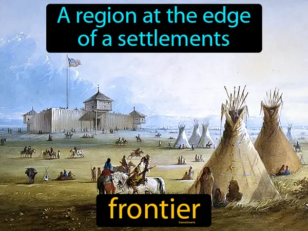 a region at the edge of a settlements