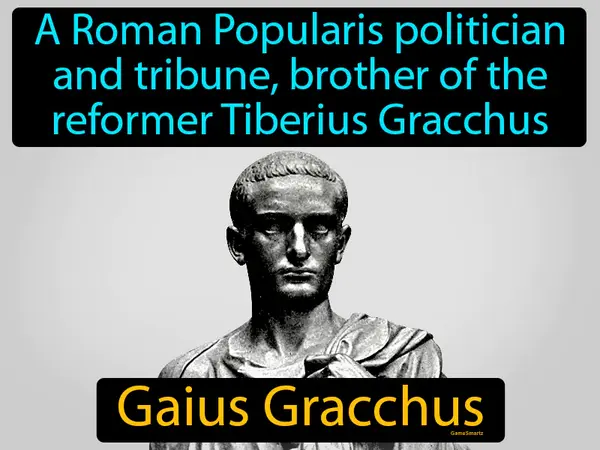 a Roman Popularis politician and tribune, brother of the reformer Tiberius Gracchus