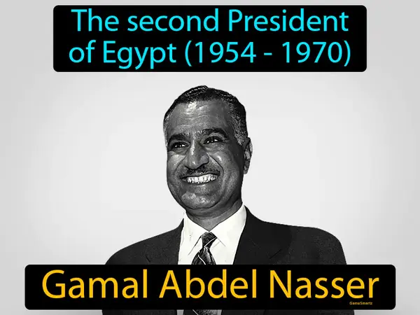 the second President of Egypt (1954 - 1970)