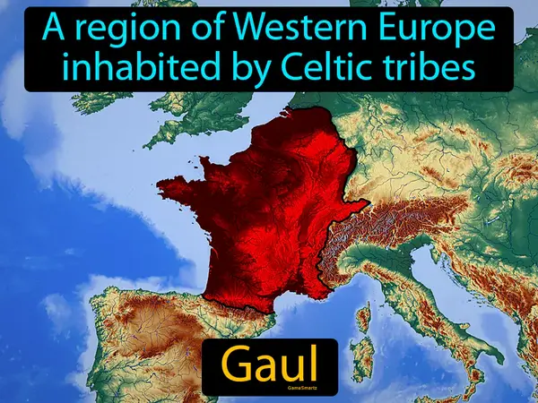 a region of Western Europe inhabited by Celtic tribes