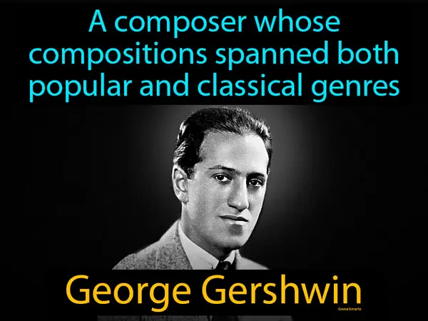 a composer whose compositions spanned both popular and classical genres