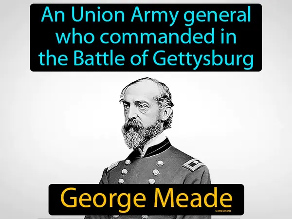 an Union Army general who commanded in the Battle of Gettysburg