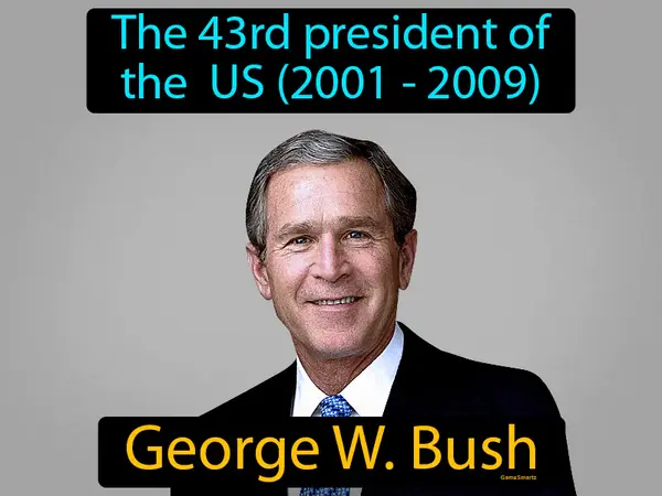 43rd president of the US (2001 - 2009)