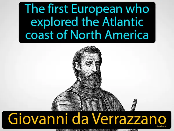 the first European who explored the Atlantic coast of North America