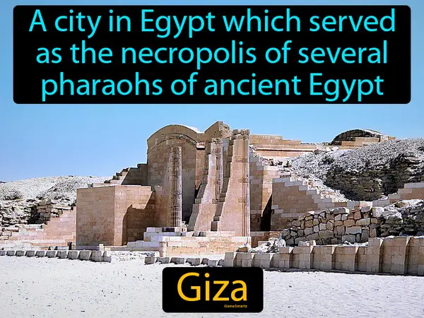 a city in Egypt which served as the necropolis of several pharaohs of ancient Egypt