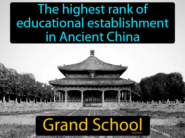 the highest rank of educational establishment in Ancient China