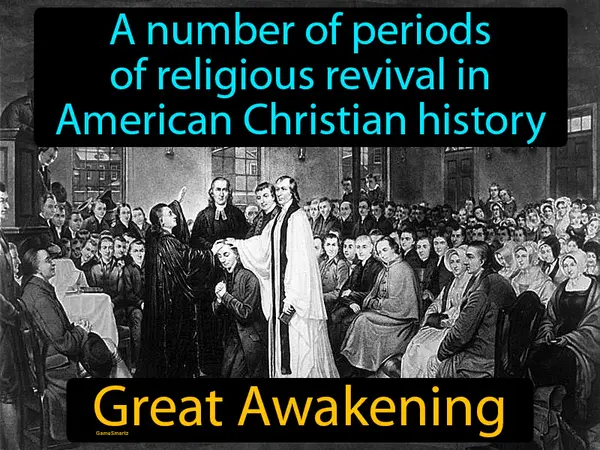 a number of periods of religious revival in American Christian history