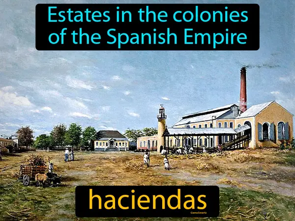 estates in the colonies of the Spanish Empire