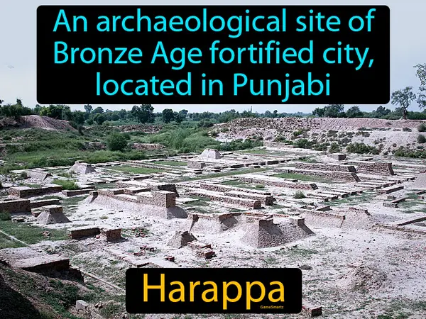 an archaeological site of Bronze Age fortified city, located in Punjabi