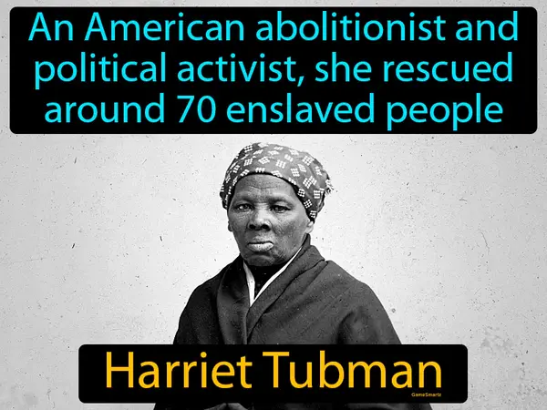 an American abolitionist and political activist, she rescued around 70 enslaved people