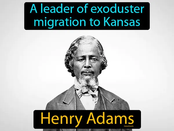 a leader of exoduster migration to Kansas