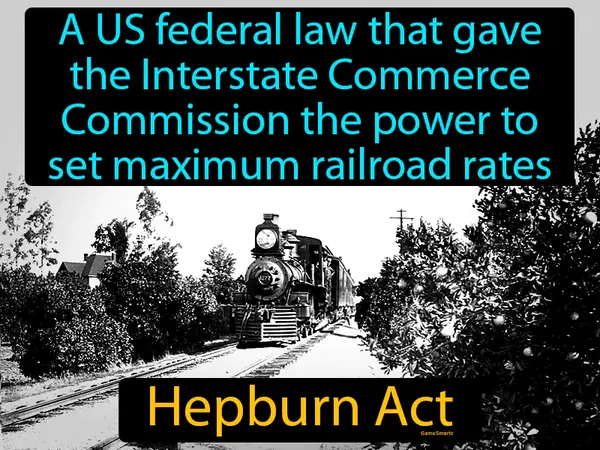a US federal law that allowed setting maximum railroad rates